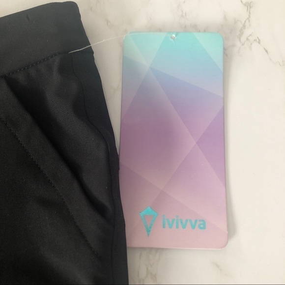 Ivivva girls black Match Driver Pant NWT - Picture 3 of 12